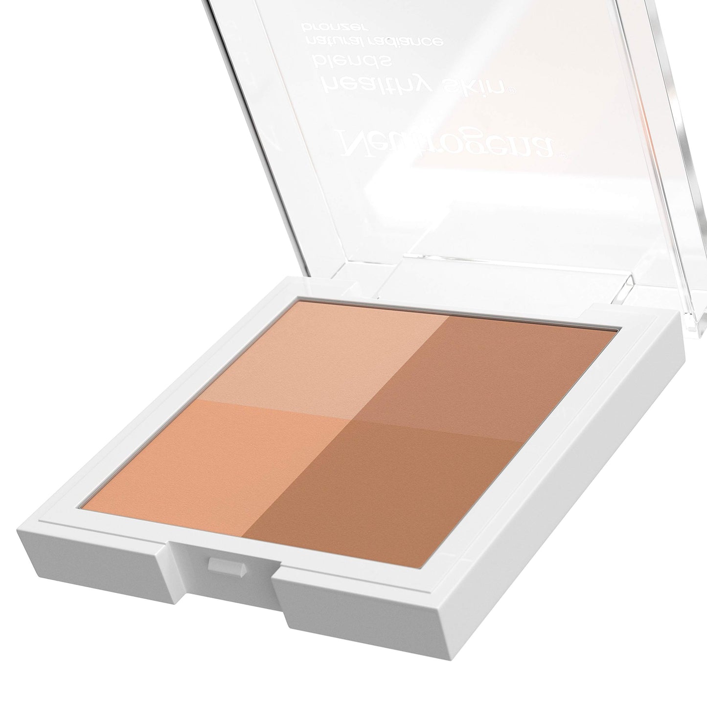 Neutrogena Healthy Skin Blends Powder Blush Makeup Palette, Illuminating Pigmented Blush with Vitamin C & Botanical Conditioners for Blendable