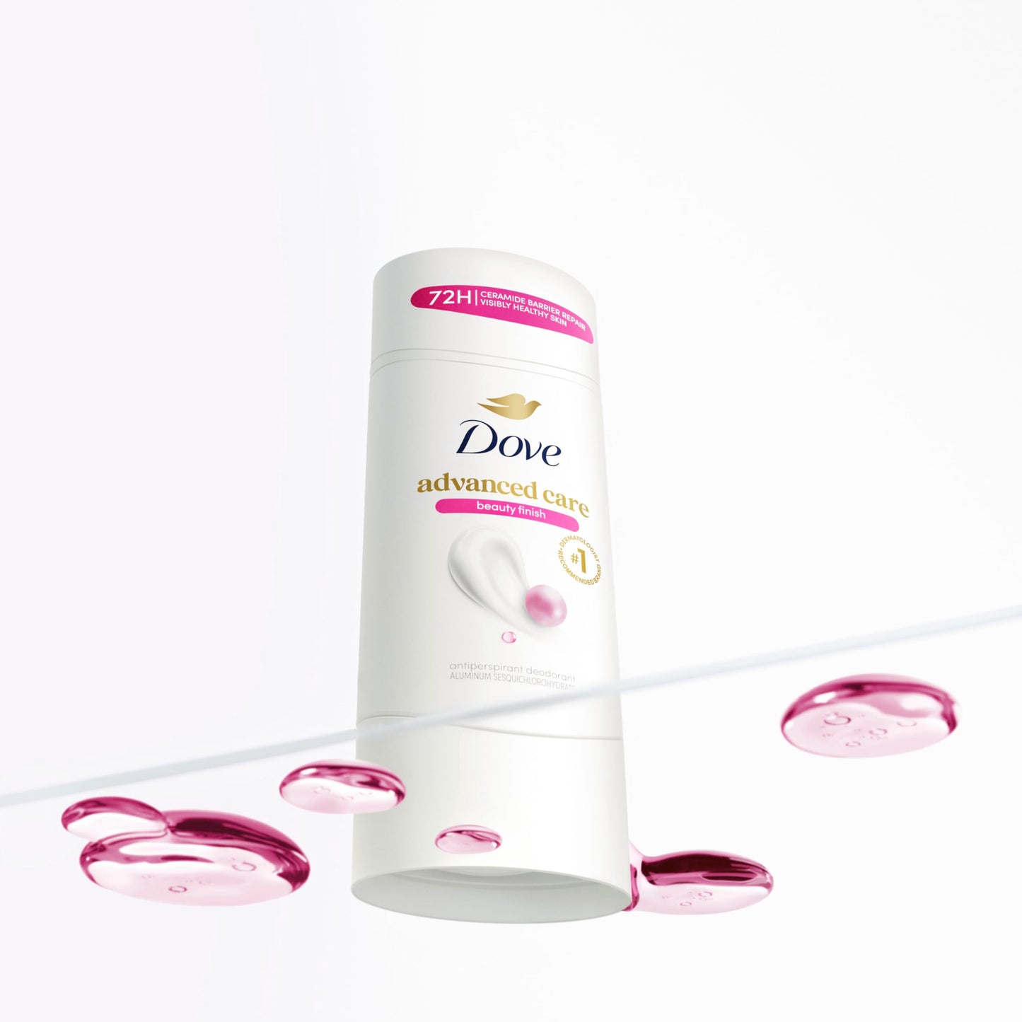 Dove Advanced Care Antiperspirant Deodorant Stick Beauty Finish for Helping Repair Skin Barrier After Shaving, with 72-Hour Sweat & Odor Protection Beauty and Personal Care Dove
