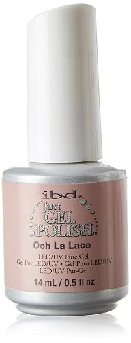 IBD Just Gel Soak Off Light Pink Nail Polish, Ooh La Lace Beauty & Personal Care IBD