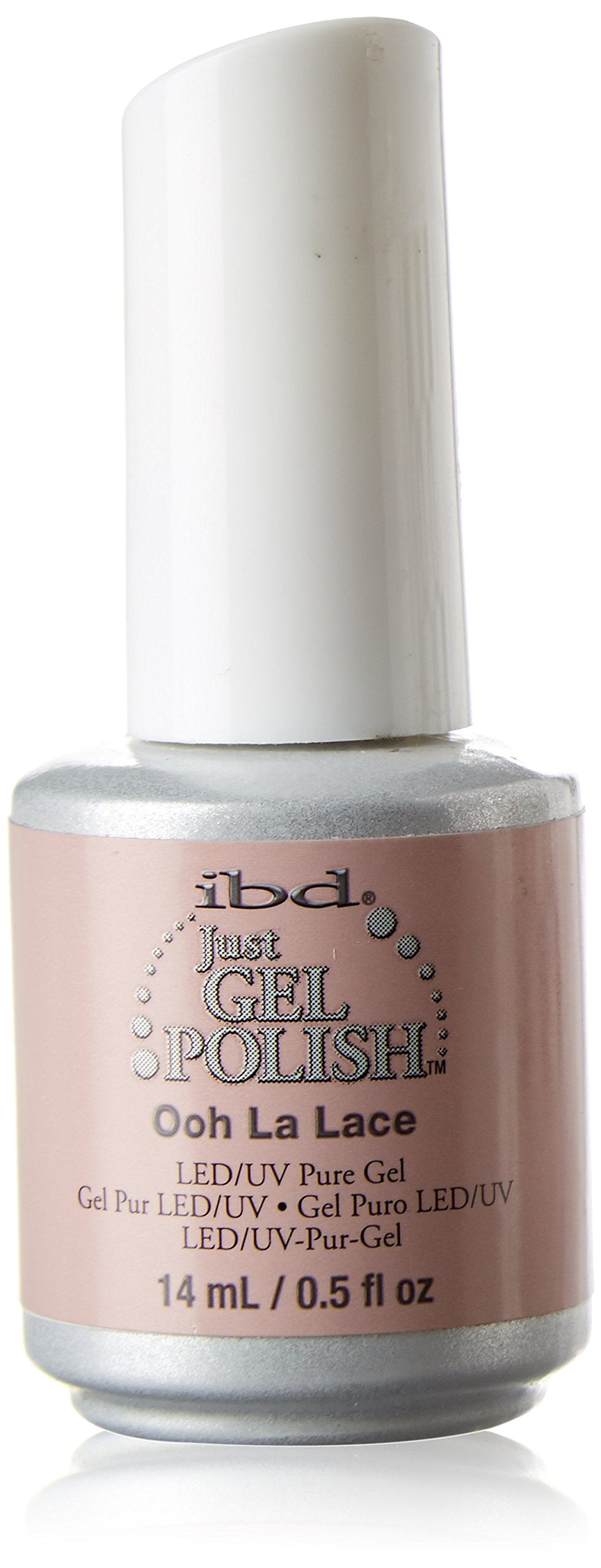 IBD Just Gel Soak Off Light Pink Nail Polish, Ooh La Lace Beauty & Personal Care IBD