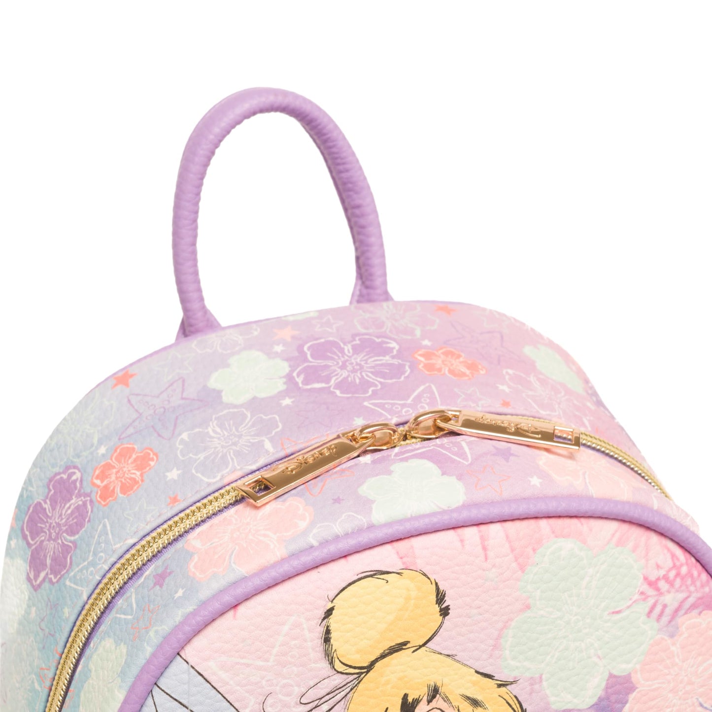 Wondapop Disney Tinker Bell Never Grow Up 11" Vegan Leather Mini Backpack
