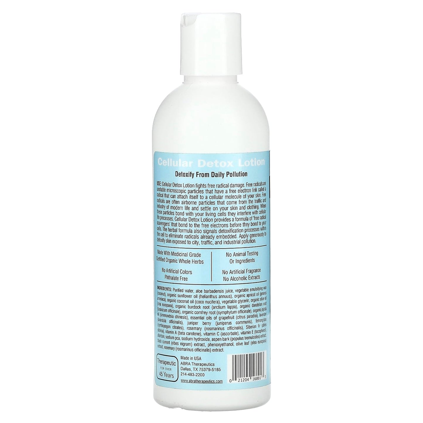 Abra Therapeutics Cellular Detox Lotion - 8 fl oz