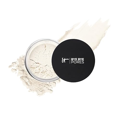 IT Cosmetics Bye Bye Pores - Poreless Finish Loose Setting Powder Makeup - Translucent Blurring Powder for All Skin Tones - Face Powder with Peptides