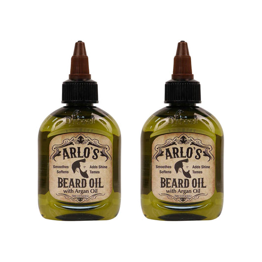 Arlo's Beard Oil - Argan Oil 2.5 ounce (2 Pack) Beauty and Personal Care Arlo's
