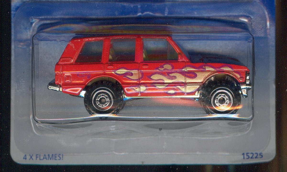 Hot Wheels 1995-386 Range Rover Flamethrower Series 3 of 4 1:64 Scale