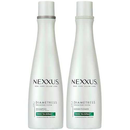 (1) Nexxus DIAMETRESS Shampoo & (1) Nexxus DIAMETRESS Conditioner - 13.5 oz (400 ml) EACH - Volumizing System, for Fine and Flat Hair