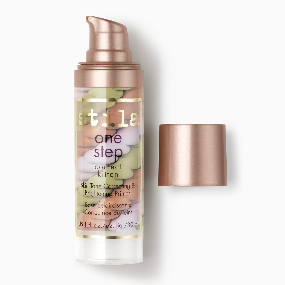 stila One Step, Color Corrector & Brightening Primer Facial Serum ...