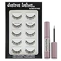 Magnetic Eyelashes 3D Natural Magnet Faux Lashes Multipack 5Pairs, (02Olivia)