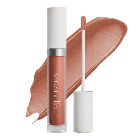 Mirabella - Luxe Advanced Formula Lip Gloss, Non-Sticky Hydrating Lip Glosses with Vegan Lanolin, Jojoba Oil & Vitamin E, Long-Lasting & Cruelty-Free