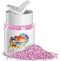MARBLERS Twinkle Glitter [Flamingo] 1.5oz (42g) | Fine | Non-Toxic, Vegan, Cruelty-Free | Face, Body, Eyeshadow, Hair, Festival, Party Makeup | Nail