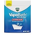 Vicks VapoBath, Bath Salts, Bath Bomb, Non-Medicated Bath Crystals, Comforting Vicks Vapors, Vapor Bath, Aromatherapy with Eucalyptus and Menthol…