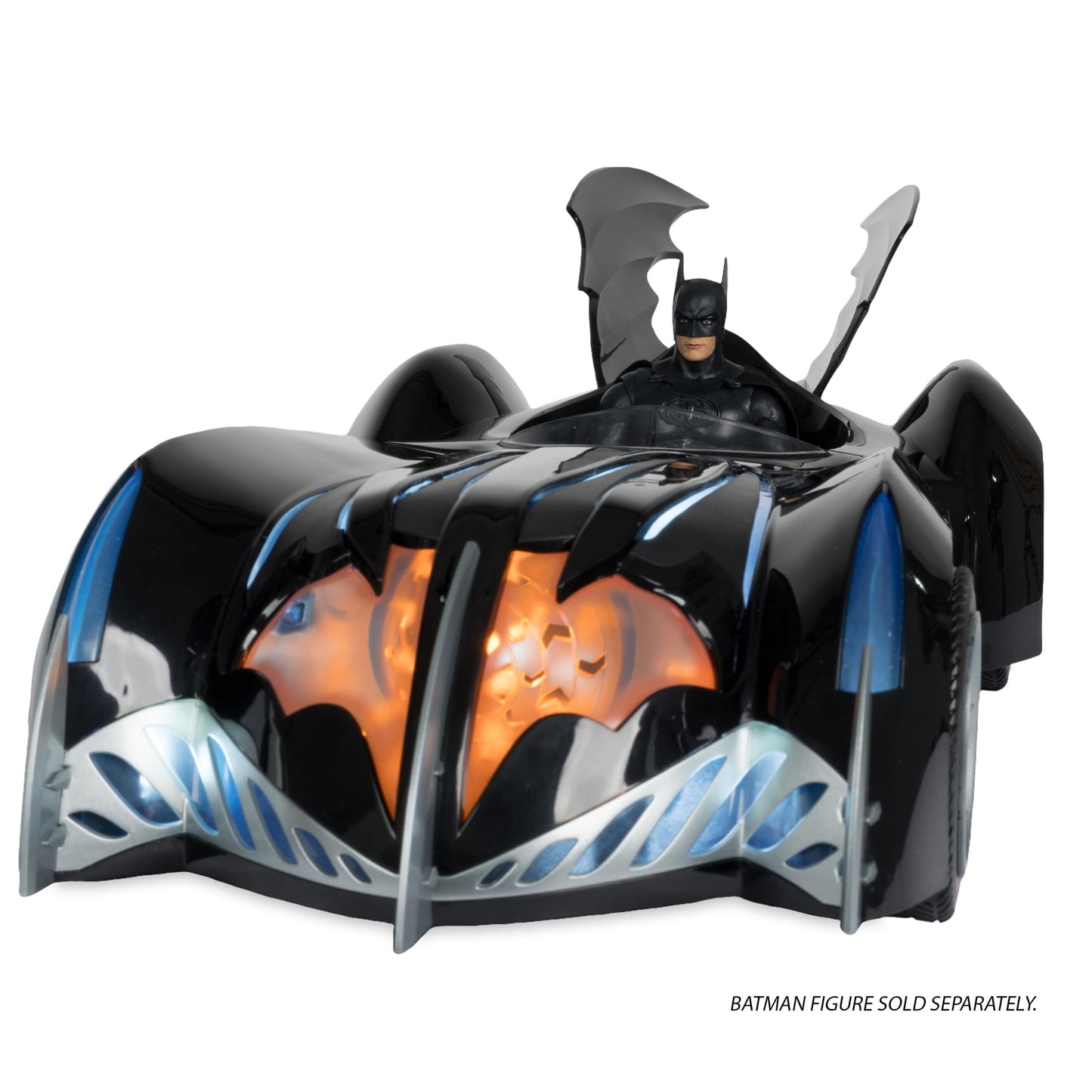 McFarlane Toys - DC Multiverse Batmobile (Batman & Robin) 24.5in Long Vehicle with Lights and Sound