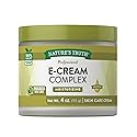 Nature's Truth Vitamin E Cream Complex | with Vitamin A & D | 4 oz | Moisturizing Skin Care Cream