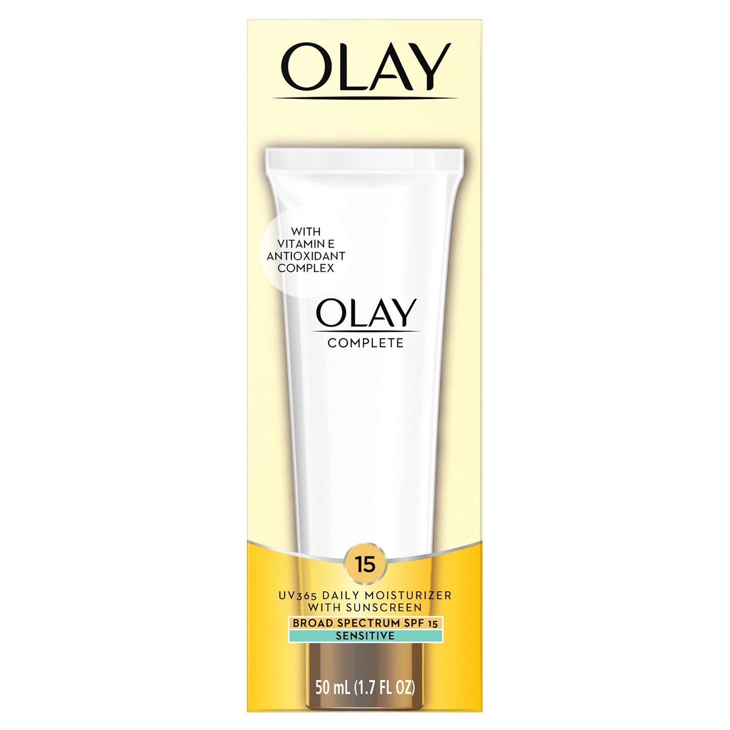 Olay Complete Lotion Moisturizer with SPF 15 Sensitive, 1.7 Fluid Ounce