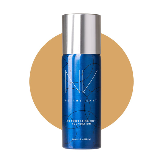 NV BB Perfecting Mist Foundation Buildable Coverage Professional Airbrush Makeup with Plant-based Stem Cell Polypeptides