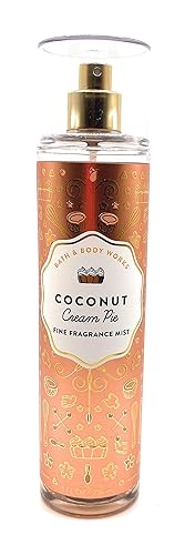 Bath & Body Works Coconut Cream Pie Fine Fragrance Mist 8 Fluid Ounce Spray