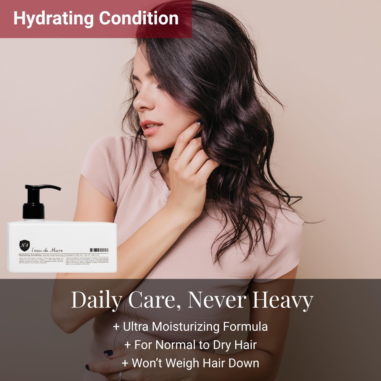 Number 4 Hydrating Gift Set Moisture-Rich Shampoo, Conditioner & Styling Products for Dry or Damaged Hair - Sulfate-Free, Vegan, Color-Safe Hair Care