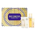 White Diamonds by Elizabeth Taylor for Women - 4 Pc Gift Set 3.3oz EDT Spray, 3.3oz Gentle Moisturizing Body Wash, Perfumed Body Lotion, 10ml EDT