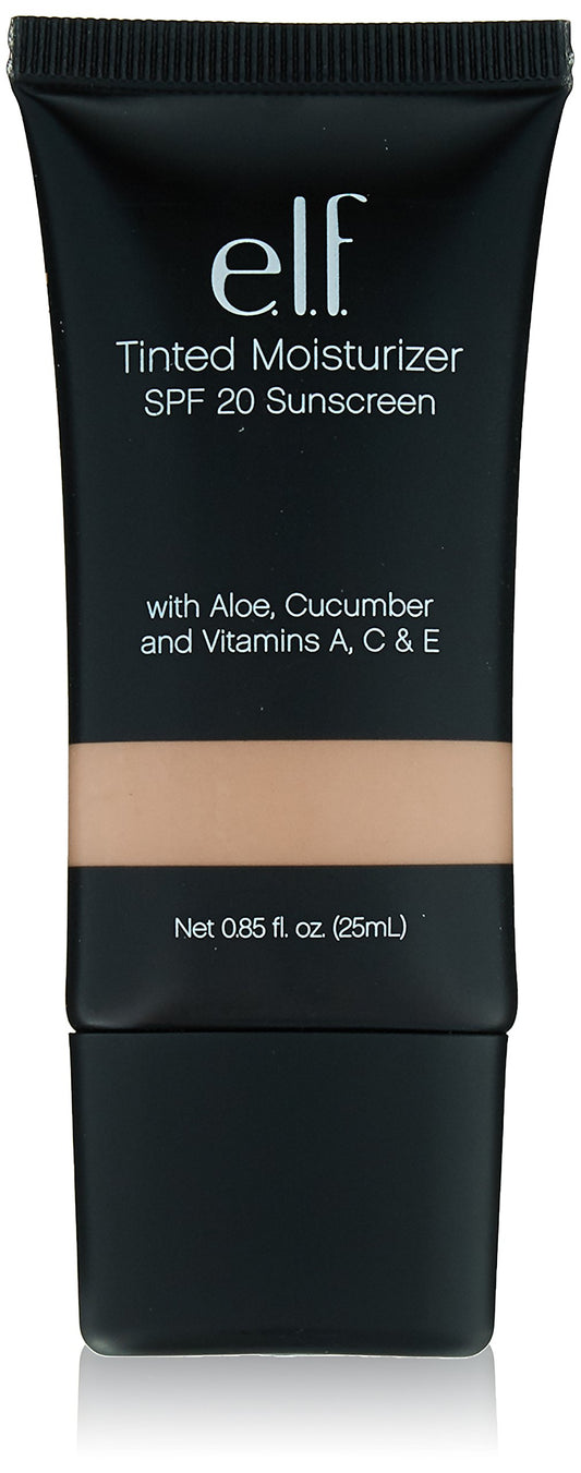 e.l.f. Cosmetics Tinted Moisturizer, Light Coverage, UVA/UVB SPF 20 Protection, Beige, 0.88 Fluid Ounces Beauty & Personal Care e.l.f. Cosmetics