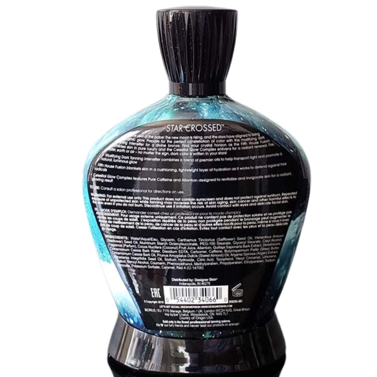 Australian Gold Designer Skin Star Crossed Dark Tanning Intensifier Tanning Lotion, 13.5 ounces, Off White