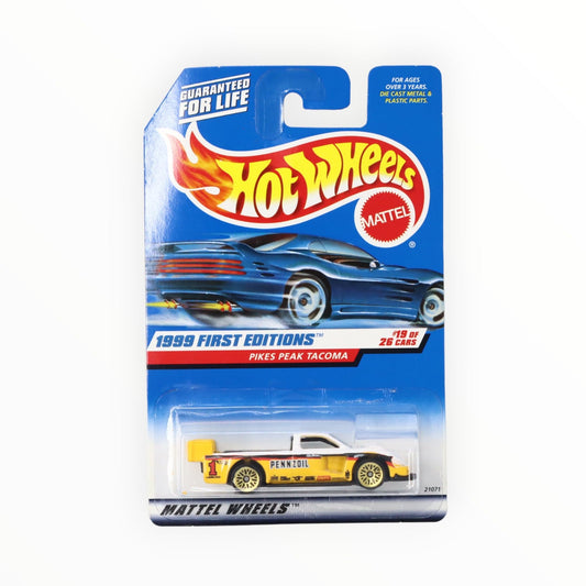 Hot Wheels Pikes Peak Tacoma - 1999 1st Editions #19 of 26 Vehicles Collector #924