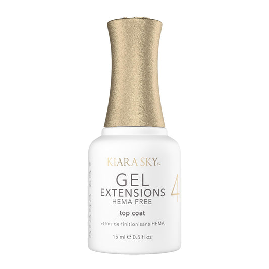 KIARA SKY Gel Extension Essentials Hema-Free Step # 4 Non-Wipe Top Coat 0.5 oz Beauty & Personal Care KIARA SKY