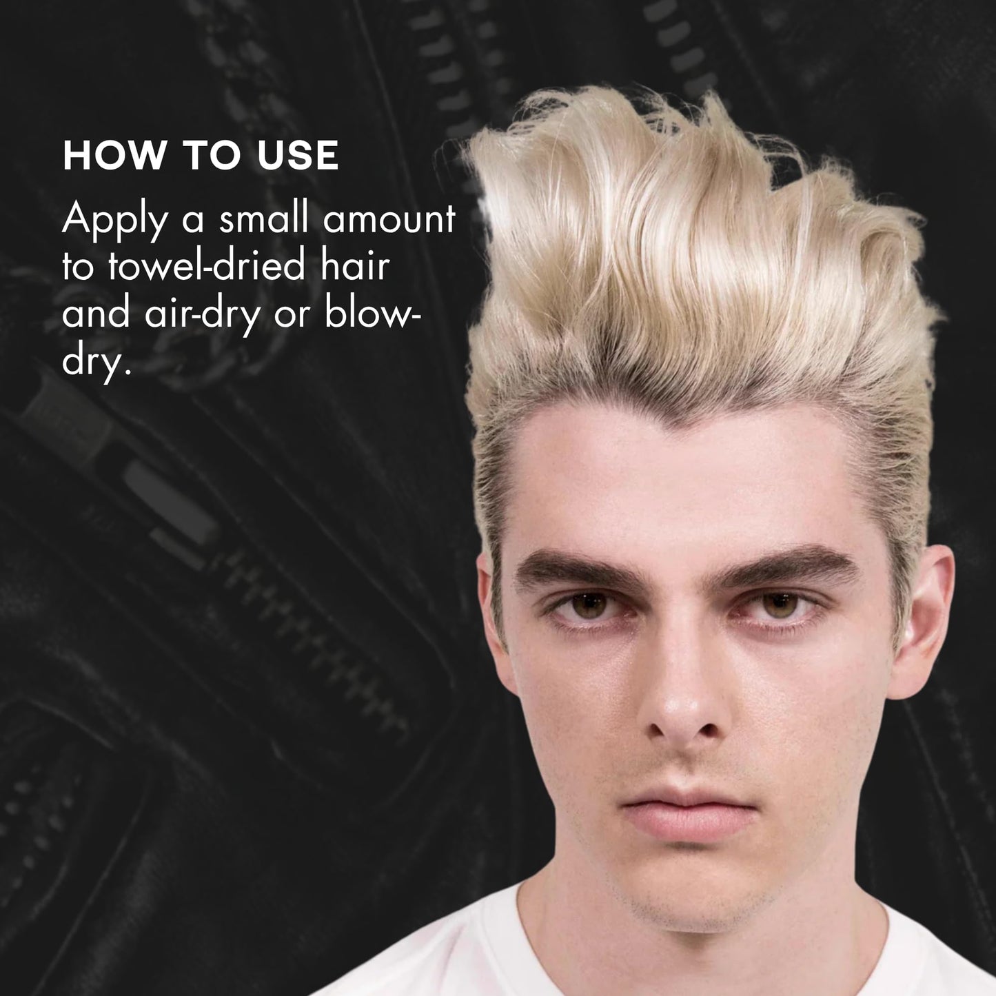 R+Co Motorcycle Flexible Gel - Hybrid Styling Gel with Flexible Hold & Wax-Like Shine - Heat Protectant, Volumizing Gel for Texture, Natural Finish