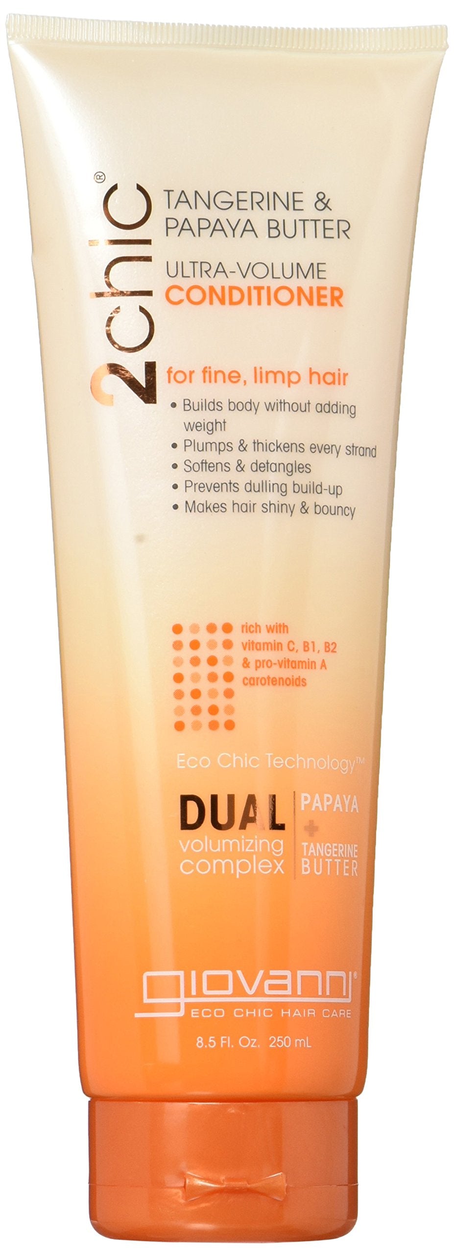 Giovanni Cosmetics 2Chic Conditioner Papaya Butter,8.5 fl oz