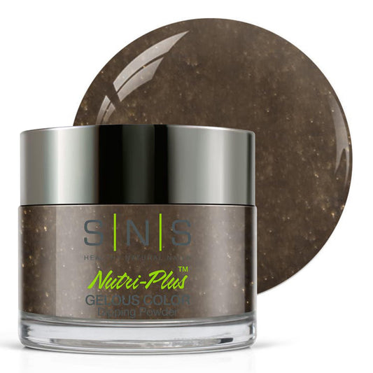 SNS Nail Dip Powder, Gelous Color Dipping Powder - Awe-Inspiring (Gray/Taupe, Shimmer) - Long-Lasting Dip Nail Color Lasts 14 Days - Low-Odor & No UV Beauty & Personal Care SNS Healthy Natural Nails