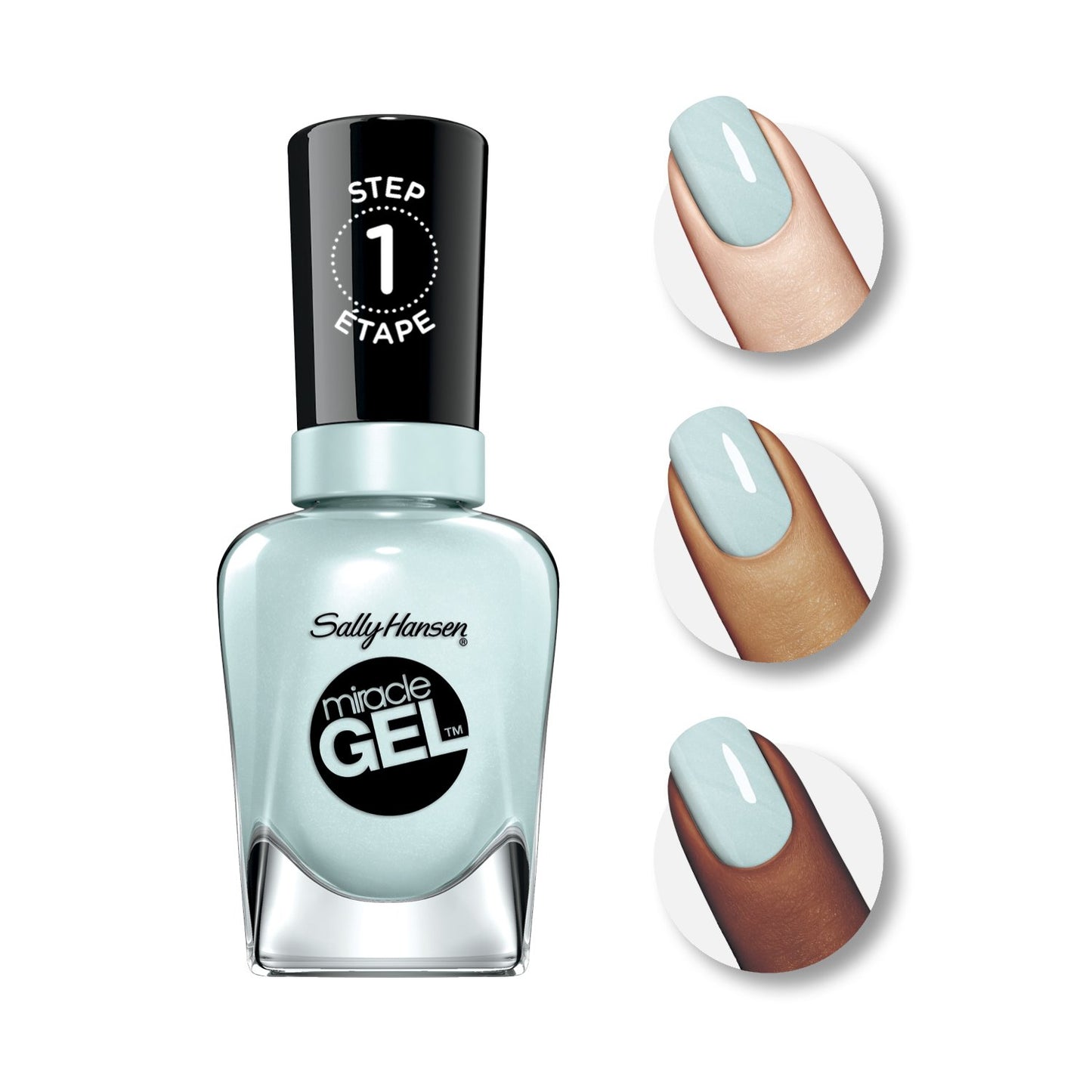 Sally Hansen Miracle Gel Tea Party, .5 Oz, Pack Of 1 Beauty & Personal Care Sally Hansen