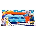 HOT WHEELS City Transporter - with extendable Downhill ramp, Loading Area for 20 Vehicles and Special Wheels - Gift for Children from 4 Years, HDY92