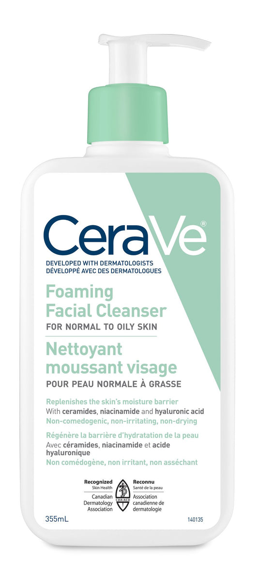 CeraVe Foaming Facial Cleanser, 355ml
