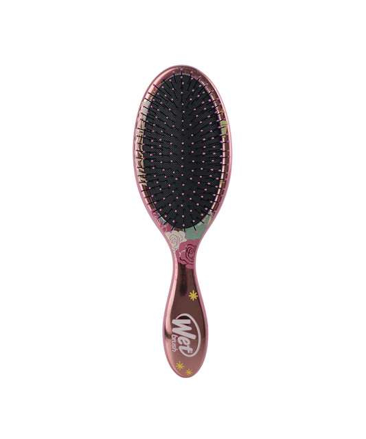 Wet Brush Disney Original Detangler Brush Princess Wholehearted - Rapunzel, Silver - All Hair Types - Ultra-Soft IntelliFlex Bristles Glide Through