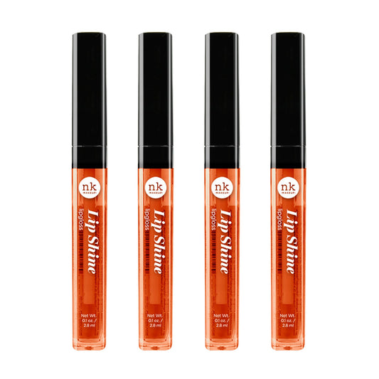 NICKA K NEW YORK Lip Shine, Cosmetics, vibrant colors, bright colors, shining lips, lip shine, long lasting (AMZ239) Beauty & Personal Care NICKA K NEW YORK