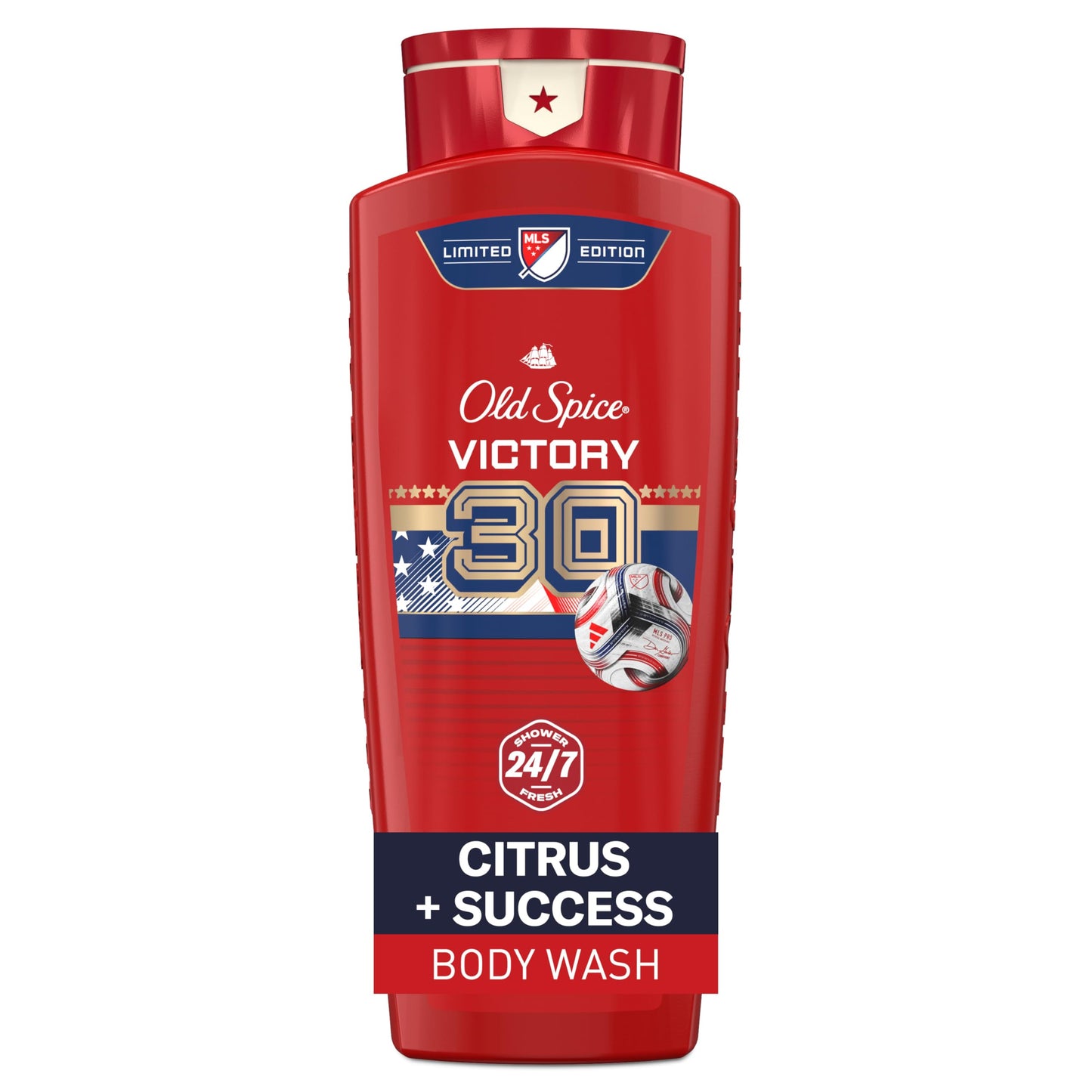 Old Spice Body Wash for Men, MLS Victory, Long Lasting Scent, Freshness that Lasts All Day, Cleanse & Refresh Skin, Limited Edition, Citrus + Success Beauty and Personal Care Old Spice