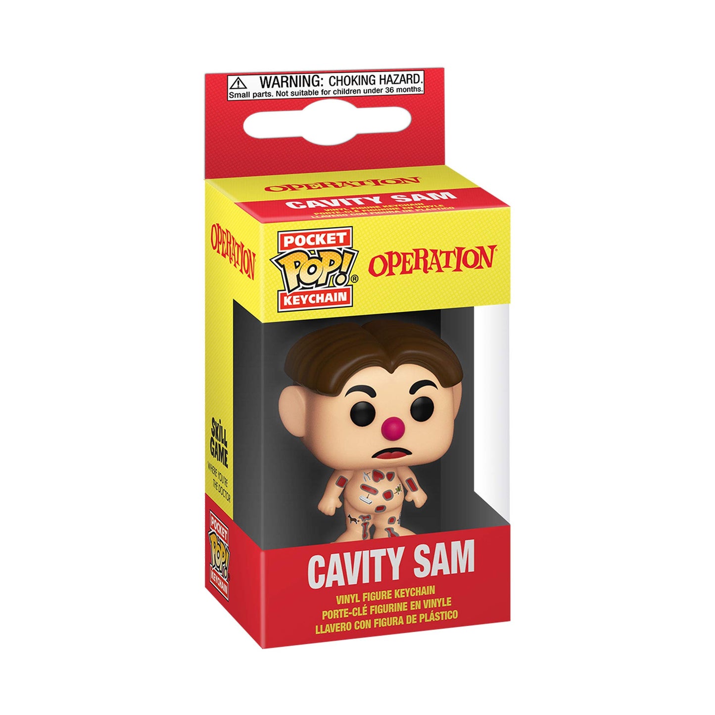 Funko Pop! Keychain: Operation Game - Cavity Sam, 2 inches