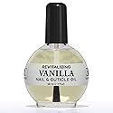 Ellie Chase Moisturizing Cuticle & Nail Care Oil 2.3 Fl Oz - Vanilla Scented - Infused with Jojoba Oil, Aloe, Vitamin E - Nail & Cuticle Hydration