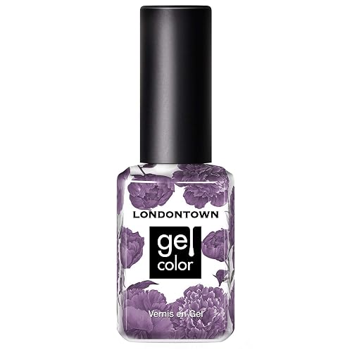 LONDONTOWN UV/LED Gel Nail Polish, Glossy Rich Purple, Cozy Cashmere, 0.4 Fl Oz, Long Lasting, Chip Resistant High Shine Color Beauty & Personal Care LONDONTOWN