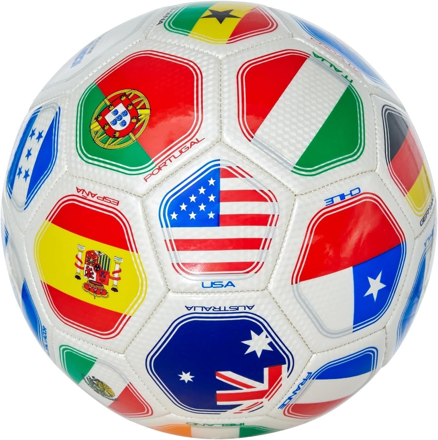 Tripact Inc World Cup World Flags Official Size 5 Soccer Ball