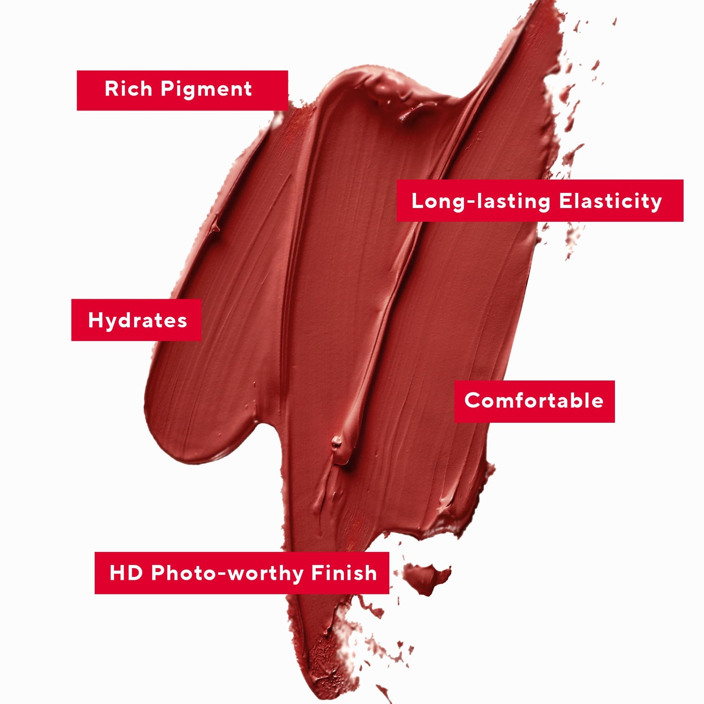 Mirabella Sealed with a Kiss Full Coverage Moisturizing Lipstick, Richly Pigmented, Ultra Creamy, Hydrating and Mineral-Based Lip Color with