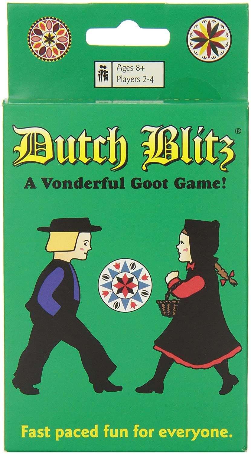 Dutch Blitz: The Original Fast Paced Card Game, Contains 160 Cards, Quick and Easy to Learn, Great Family Game, Fun for Everyone, for 2 to 4 Players,…