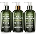 Roycederm Tea Tree Therapeutic Set: Shampoo, Conditioner & Body Wash