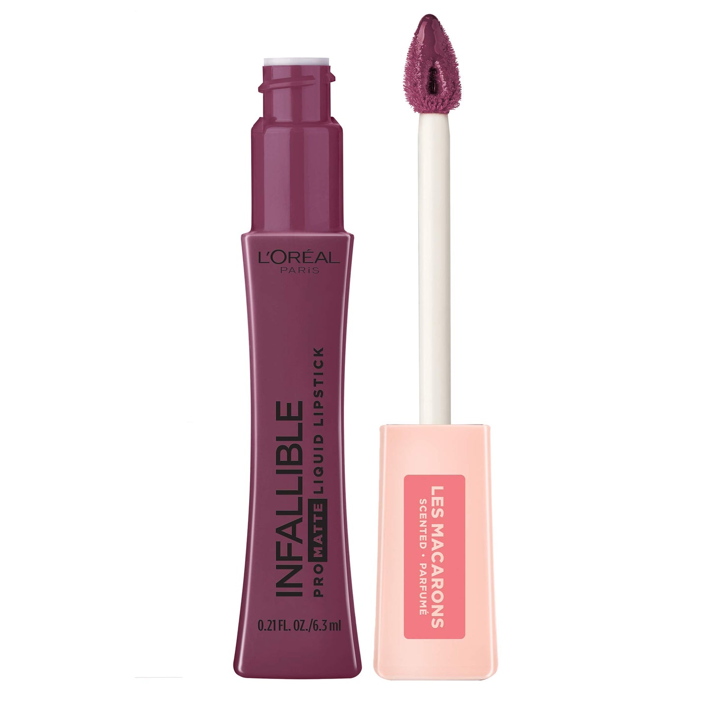 L’Oréal Paris Makeup Infallible Pro Matte Les Macarons Scented Matte Liquid Lipstick, Highly Pigmented, Longwear, Waterproof and Smudge Proof,