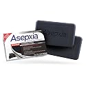 Asepxia Salicylic Acid & Activated Charcoal Bar Soap | Acne Treatment, Reduces Pimples & Blemishes, Deep Cleansing Facial Cleanser, Dries Out Acne