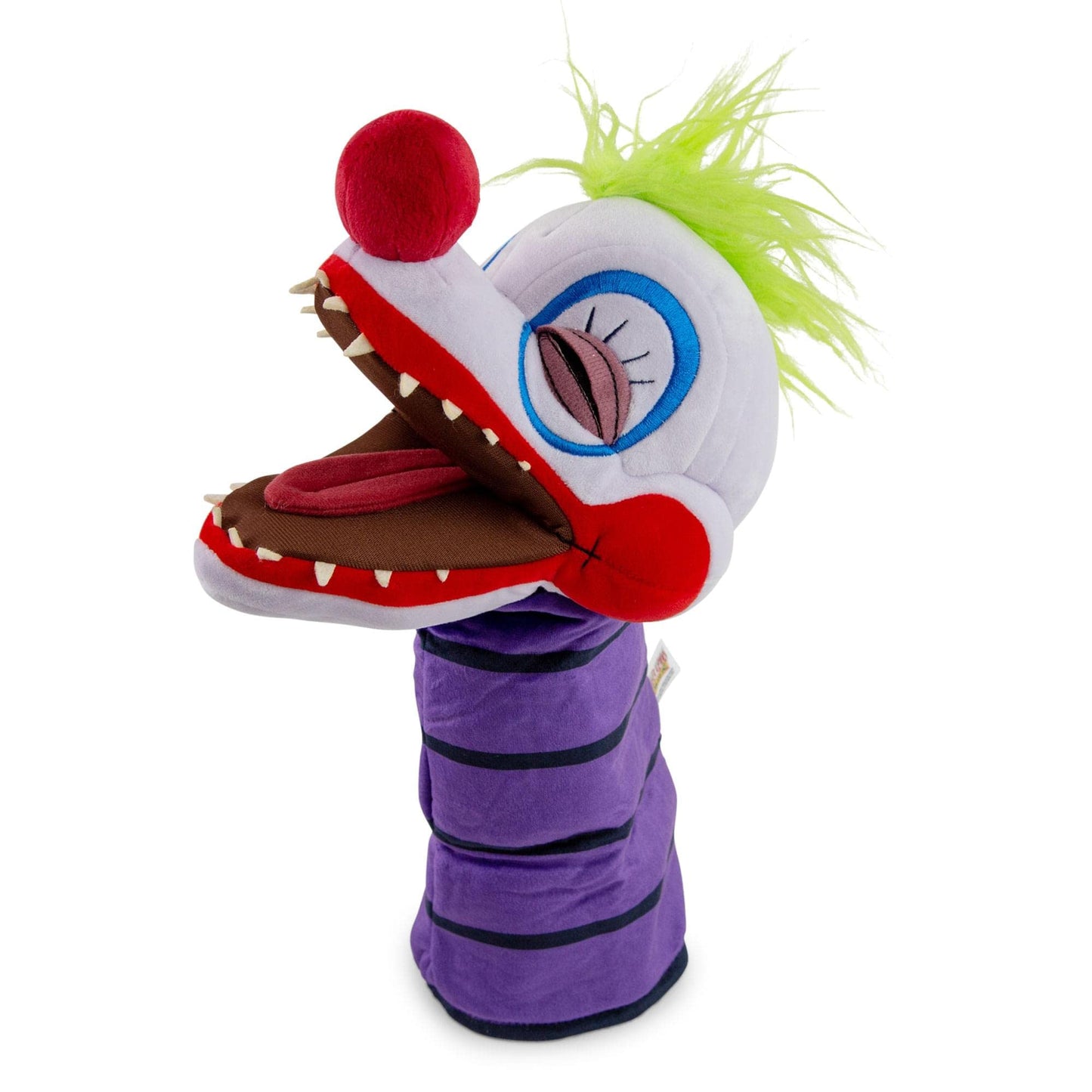 Killer Klowns from Outer Space Baby Klown Offspring 14-Inch Collector Plush Toy Hand Puppet, Large Soft Stuffed Animal | 80s Horror Movie Collectibles