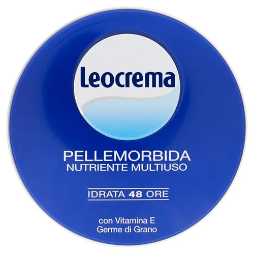 Leocrema:"Pellemorbida" Multipurpose Nourishing Cream with Vitamin E and Wheatgerm 150ml 5.07fl.oz [ Italian Import ]