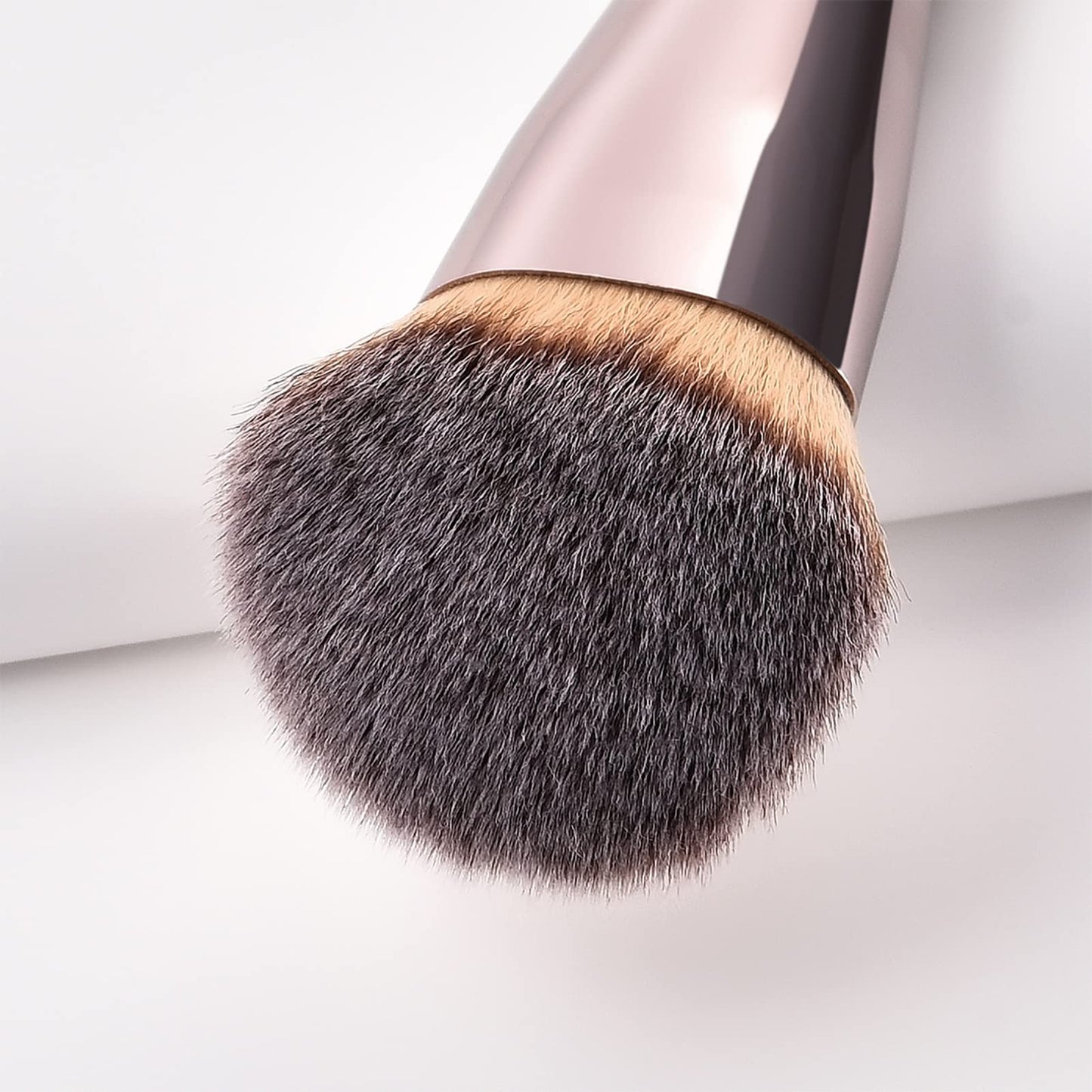 Professional Angled Foundation Brush Premium Synthetic Kabuki Makeup Brush Bronzer Contour Brush Cosmetic Applicator for Blending Liquid Powder BB