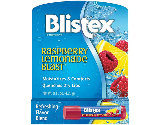 Blistex Raspberry Lemonade Blast Lip Protectant - 0.15oz Value Pack of 12 Beauty and Personal Care Blistex