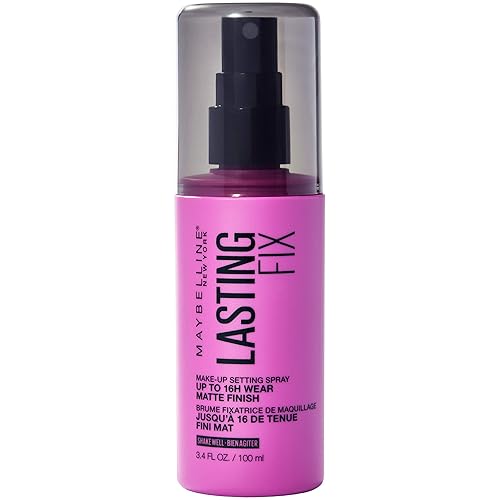 Maybelline New York Facestudio Lasting Fix Makeup Setting Spray, Matte Finish, 3.4 fl. oz.