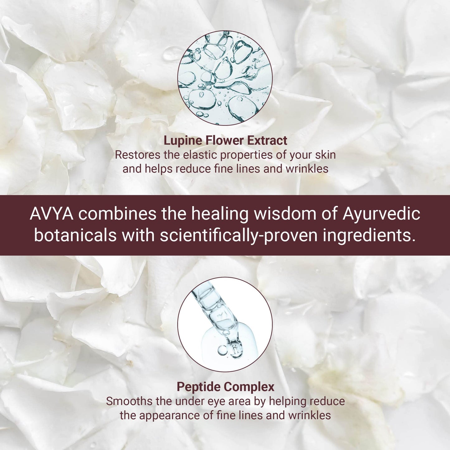 Avya Skincare Hydroveda Eye Cream | Reduces Dark Circles and Puffiness | Antioxidants to Lift and Brighten Skin (15ml)